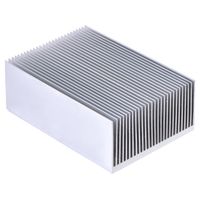 Aluminum Heat Sink Heatsink Module Cooler Fin for High Power Led Amplifier Transistor Semiconductor Devices with 23 pcs Fins 3.93"(L) x 2.71"(W) x 1.41"(H) / 100mm (L) x 69mm(W) x 36mm(H)