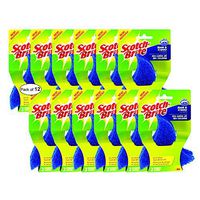 Nook & Cranny Scotch-Brite Scrubbers (2 In 1 Pack) (Pack of 12)