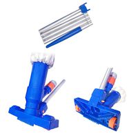 Daveyspa Swimming Pool Vacuum Cleaner, Mini Jet Vac Vacuum Cleaner with Rubber Wrench/Bag and Pole, Underwater Cleaner for Above Ground Swimming Pool, Spa Pool, Hot Tub, Pond and Fountain