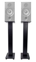 Pair 36" Bookshelf Speaker Stands for ELAC Debut 2.0 B6.2 Bookshelf Speakers