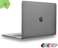 MacBook Pro 13 inch Case 2019 2018 2017 2016, UESWILL Matte Hard Case for MacBook Pro 13 inch, 2/4 Thunderbolt 3 Ports (USB-C), with/Without Touch Bar, Model A2159/A1989/A1706/A1708, Gray