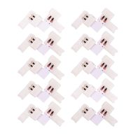 3528 2 Pin LED L Shape Connector - 10PCS iCreating 12V Single Color Solderless LED Light Strip Tape 90 Degree Corner Connectors for 8mm Wide Flexible SMD 3528 2835 Single Color LED Strip Lights