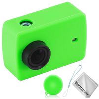 First2savvv Rubber Protective Silicone Soft Case Cover Protector Skin For Xiaomi Yi Discovery .Yi Lite .Yi 4K Plus 4K+ YI-Lite-GJ-6