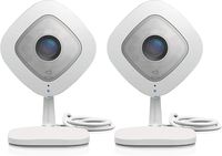 Arlo Q VMC3040-100NAR 1080p Hd Security Camera with Audio 2 Pack, White (Refurbished)