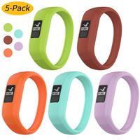 Watbro Bands Compatible with Garmin Vivofit JR/Vivofit JR2/ Vivofit 3, Soft Silicone Adjustable Stretchy Replacement Watch Bands with Buckle, for Vivofit jr/jr 2/3, for Kids Boys Girls Small Large