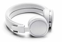 Urbanears Plattan ADV Wireless - Collapsible Headphones with Handmade Drivers, Remote and Sharing Zoundplug - True White