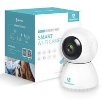 Heimvision HM205 1080P Security Camera, Works with Alexa, Night Vision, 2 Way Audio, Motion Detection, 2.4G Wireless Home Surveillance Camera for Baby/Pet/Nanny Monitor, Cloud Service/Microsd Support