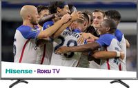 Hisense 2018 Model Roku TV 55inch Class R7E (54.6inch diag.) 55R7E 4K UHD Roku TV with HDR (Renewed)