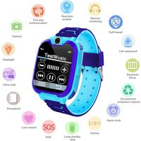 WooyMo Kids Smartwatch, Waterproof Wrist Smart Phone Watch Waterproof SOS Anti Lost Smartwatch with Camera Voice Chat Heart Shaped Rewards, 1.54 HD Touch Screen for Girls Boys
