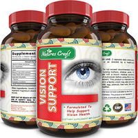 Natures Craft's Lutein Pills for Healthier Eyes - Improve Vision and Clarity - Stop Macular Degeneration - Best Ocular Vitamins - Pure Plant Extract - Natural Supplement for Men & Women