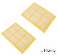 Double Sided Adhesive Stickers for Privacy Filter (Replacement Set of Double Side restickable Tape as Sticky tab Attachment for Laptop Privacy Screen Protector or Computer Monitor Screens) by Homy