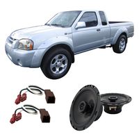 Compatible with Nissan Frontier 1998-2004 Front Door Factory Replacement Harmony HA-R65 Speakers