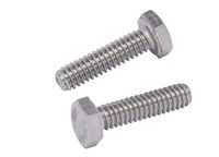 1/4"-20 X 1" (100pc) Stainless Hex Head Bolt, 18-8 Stainless Steel