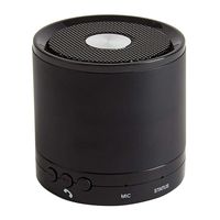 ATIVA Fabric-Covered Wireless Speaker, Black, XJ0806