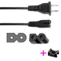 Polarized AC Power Cord for NEC VT470 VT475 VT480 VT495 VT570 VT575 Projector - 6 FT