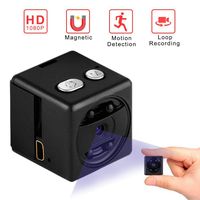 Mini Camera,ONIPU Spy Hidden 1080P HD Portable Spy Camera Cop Cam Nanny Camera with Clip Mount,Perfect for Home Security,Car,Drone,Office and Workplaces
