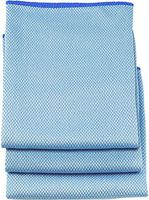 Unger Professional Large Professional-Grade Microfiber Towels, 18" x 18" (3 Pack)