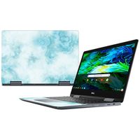 MightySkins Skin Compatible With Dell Inspiron Chromebook 14" (2018) - Blue Marble | Protective, Durable, and Unique Vinyl Decal wrap cover | Easy To Apply, Remove, and Change Styles | Made in the USA