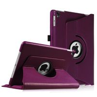 Fintie iPad Pro 9.7 Case - 360 Degree Rotating Stand Protective Cover with Smart Stand Cover Auto Sleep/Wake Feature for iPad Pro 9.7 inch (2016 Version), Purple