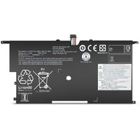 BatteryMon 00HW003 Battery for Lenovo ThinkPad X1 Carbon Gen 3 Series 2015 Laptop, P/N: 00HW002 SB10F46440 SB10F46441-15.2V 50Wh 4Cell