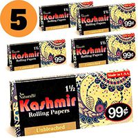 Kashmir Unbleached 1 1/2 Rolling Papers-Made in The USA (5)