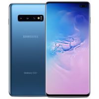 Samsung Galaxy S10+ Factory Unlocked Phone with 128GB (U.S. Warranty), Prism Blue (Renewed)