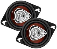 BOSS Audio Systems CH3220 Car Speakers - 140 Watts of Power Per Pair and 70 Watts Each, 3.5 Inch, Full Range, 2 Way, Sold in Pairs, Easy Mounting