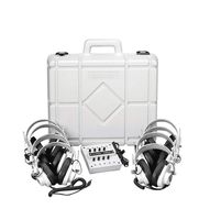 Califone 1218AVP-01 Listening Center, 8 Headphones and Carrying Case