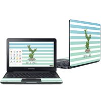 Mightyskins Skin Compatible with Samsung Chromebook 3 11.6" - Happy Cactus | Protective, Durable, and Unique Vinyl Decal Wrap Cover | Easy to Apply, Remove, and Change Styles | Made in The USA