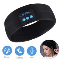 Bluetooth 5.0 Sleep Eye Mask Headphones,3D Wireless Sleepphones Sleeping Travel Music Eye Cover with Ultra-Thin HD Stereo Speakers for Sleep up to 8 Hours Play Time（Headband）