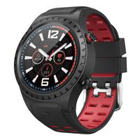 SMA-M1 Smart Watch for Android Phones for Men Answer Calls Activity Tracker Watch Fitness Tracker Watches with Heart Rate Monitor Sleep Monitoring Smartwatch Build-in GPS Fitness Watch (Red)