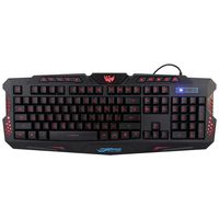 VGEBY LED Gaming Keyboard Russian and English 3 Color Backlight Wired Keyboard