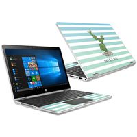 MightySkins Skin Compatible with HP Pavilion x360 15.6" (2018) - Happy Cactus | Protective, Durable, and Unique Vinyl Decal wrap Cover | Easy to Apply, Remove, and Change Styles | Made in The USA