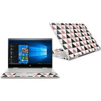 MightySkins Skin Compatible with HP Envy x360 Convertible 15" (2018) - Marble Pyramids | Protective, Durable, and Unique Vinyl Decal wrap Cover | Easy to Apply, Remove | Made in The USA