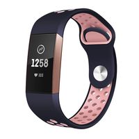 TSAAGAN Compatible Fitbit Charge 3 Bands, Slim Thin Replacement Narrow Silicone Sport Accessory Strap Wristband Compatible for Fitbit Charge 3/ Charge 3 SE Fitness Tracker