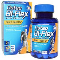 Osteo Bi Flex Triple 40ct Size 40ct Osteo Bi-Flex Glucosamine Chondroitin Triple Strength Glucos 750/Chond 600