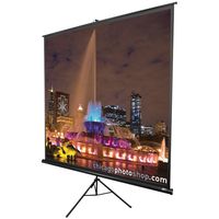 ELITE SCREENS T136UWS1 TRI-POD SERIES PROJECTION SCREEN (1:1 FORMAT; 136"; 96" X 96")