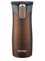 Contigo AUTOSEAL West Loop Vaccuum-Insulated Stainless Steel Travel Mug, 16  oz, Latte Trans Matte