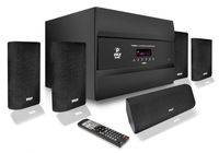 Pyle PT678HBA Bluetooth 5.1 Channel HDMI Home Theater System, 400 Watt, AM/FM Tuner, Subwoofer & Speakers