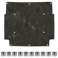 New 1967-68 Mercury Cougar XR-7 GT Flame Retardant Hood Insulation (CG113)