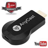 Wireless Display Dongle Receiver Screen Mirror Allshare Cast Hub for iPhone/Android/Windows/Macbook Mirroring to TV/Projector Support Miracast & Airplay & DLNA