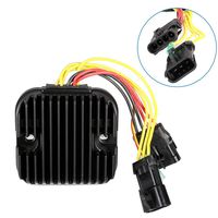 ECCPP Voltage Regulator Rectifier Fit for 2008-2009 Polaris Ranger 500 2008 Polaris Sportsman X2 700 2007-2009 Polaris Sportsman X2 800 4011925 4012384 Rectifier Regulator