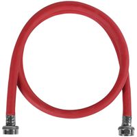 Certified Appliance Accessories Red WM48RDR EPDM Washing Machine Hose, 4ft