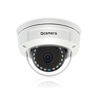 Q-camera Dome Security Camera 5MP 4 in 1 TVI/CVI/AHD/CVBS 1/2.5" Sensor 3.6mm Lens Vandal-Proof Waterproof 45ft 15 LEDs IR-Cut Night Vision Home Surveillance System Camera for Outdoor Indoor