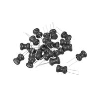 uxcell 20pcs 2 Leads 100uH 8x10 0810 8.6mm x 11mm Radial Leaded Power Inductor