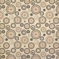 Sunburst With Hearts Kraft Present Gift Wrap Wrapping Paper