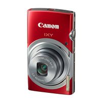 Canon Digital Camera IXY 130 about 16MP 8 times optical zoom IXY130 (Red) - International Version