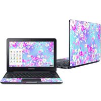 Mightyskins Skin Compatible with Samsung Chromebook 3 11.6" - in Bloom | Protective, Durable, and Unique Vinyl Decal Wrap Cover | Easy to Apply, Remove, and Change Styles | Made in The USA