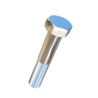 Allied Titanium 0005000, (Pack of 2) 3/8-24 X 2 UNF Titanium Hex Head Bolt, Grade 5 (Ti-6Al-4V)
