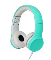 Snug Play+ Kids Headphones Volume Limiting and Audio Sharing Port (Aqua)